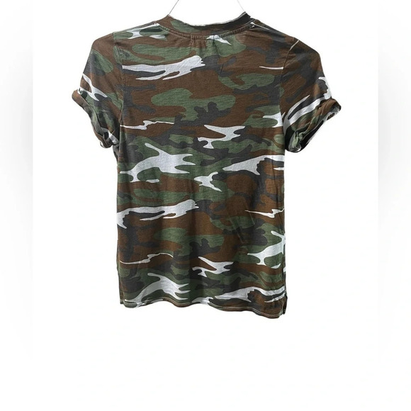 Anthropology Camouflage T-shirt by T. La, size extra small, NWT. - Picture 2 of 7